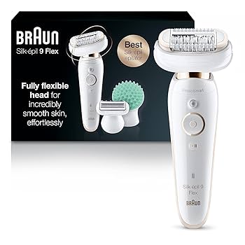 脱毛・除毛 SALONIA FLASH CRYSTAL SILK EPILATOR Amazon.com : Braun Epilator Silk-épil 9 9-020 with Flexible