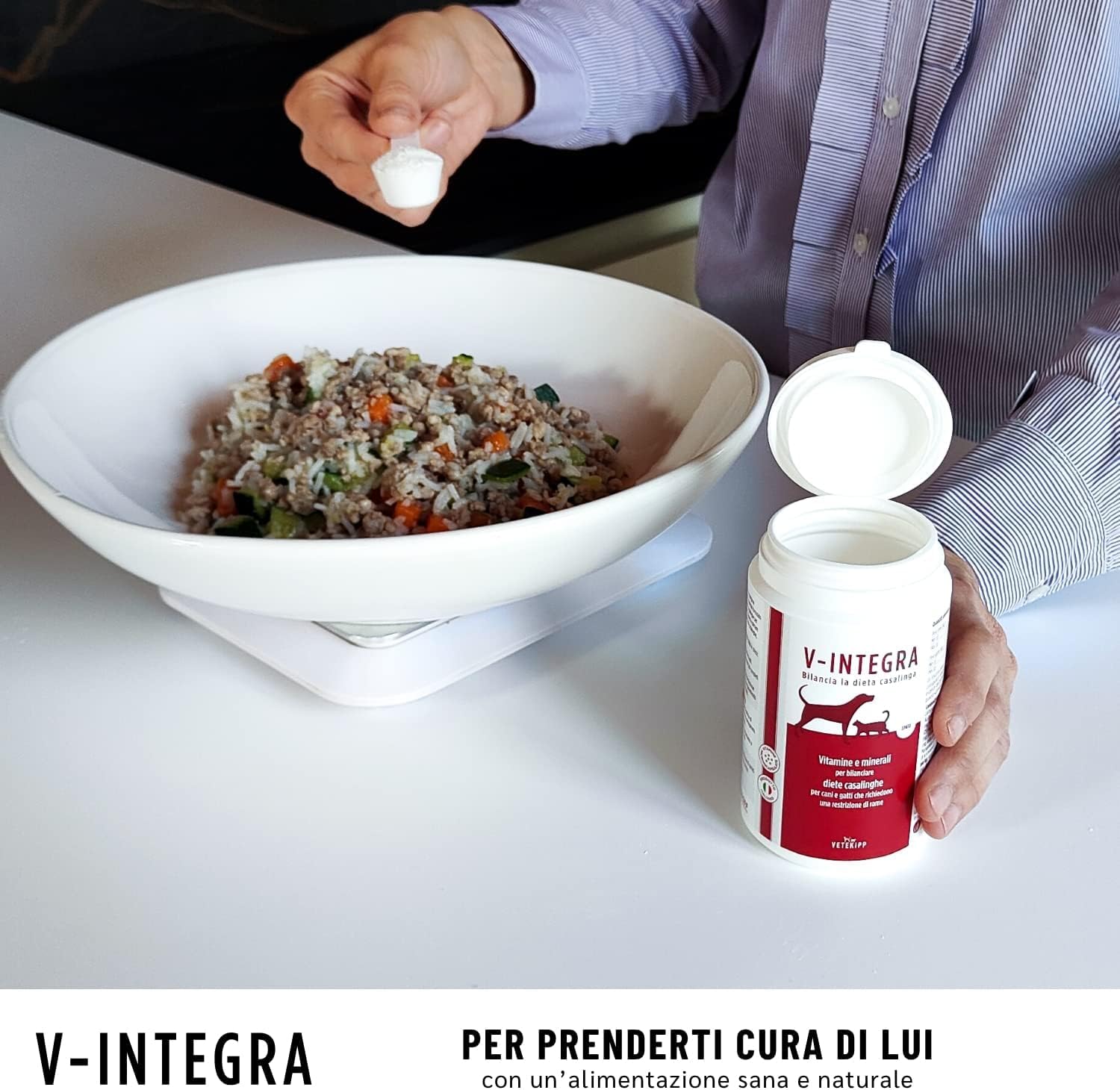 Hepato 500 g, suplement witaminowo-mineralny do równoważenia diety Gospodynie domowe dla psów i kotów, wymagające ograniczenia miedzi, multiwitaminy dla psów i kotów, wyprodukowano we
