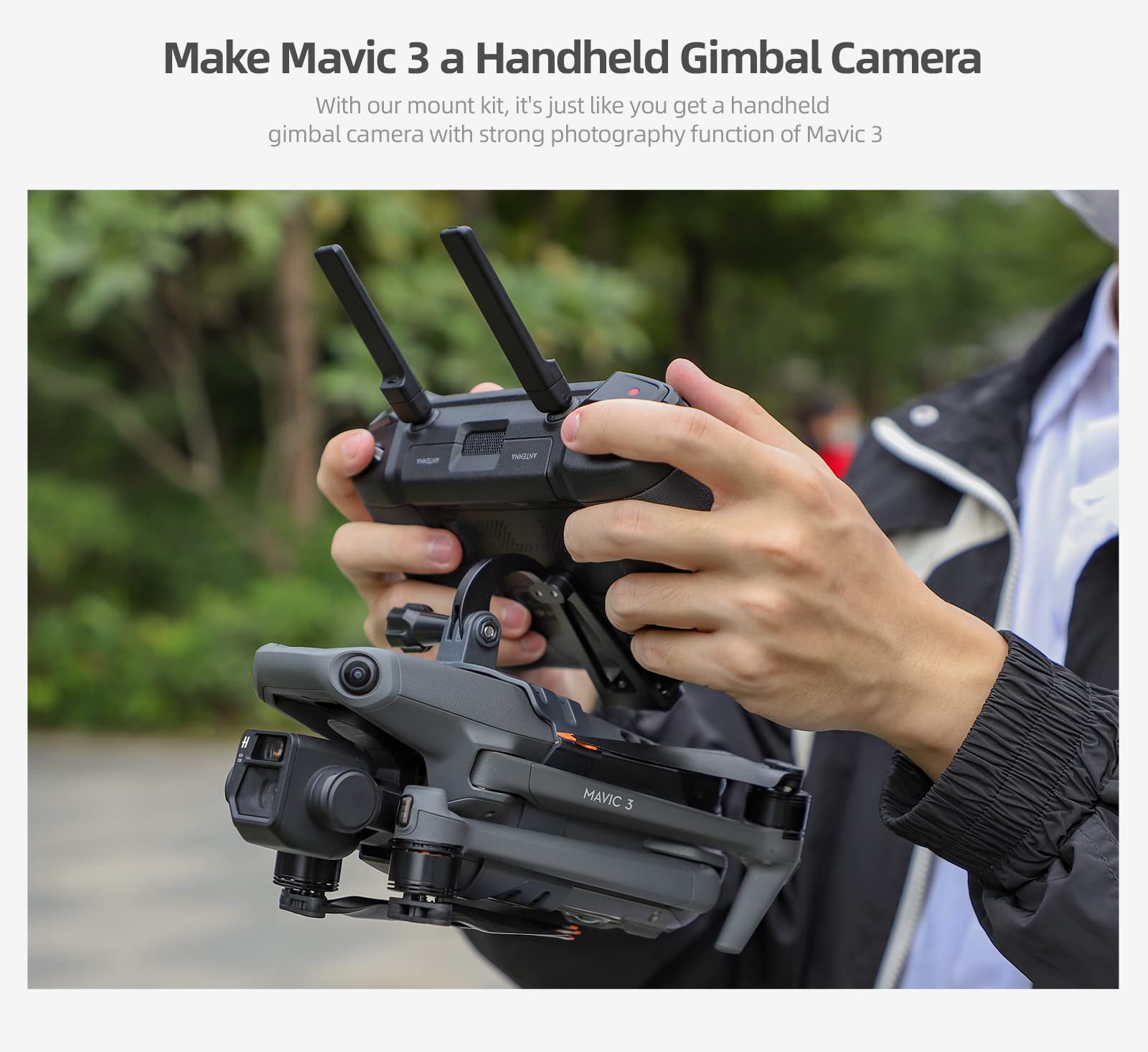 Per DJI Mavic 3 Classic Handheld Gimbal, M3-GZ546 Fotografia RC PRO Telecomando Mavic 3 Stabilizzatore