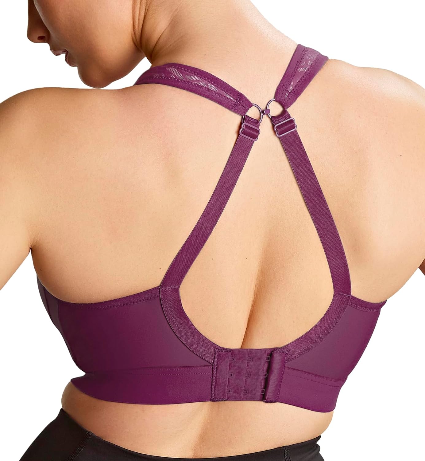 Panache Women's Plus Size Non-Wired Sports Bra