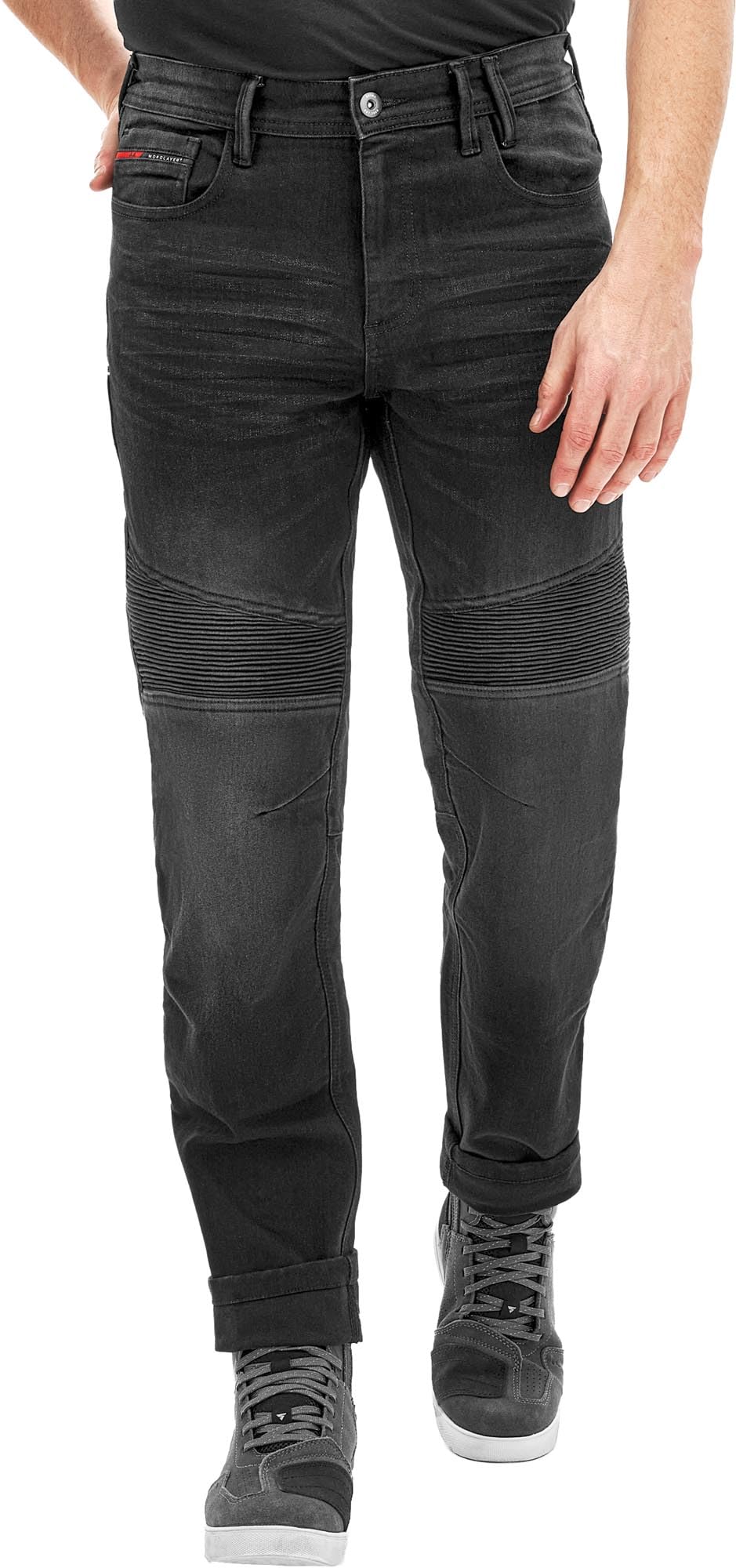 SHIMA Zenith Jeans Moto Uomo Donna Protezioni GFLEXX Protettori per Ginocchia Motos Abbigliamento Armatura Protezione