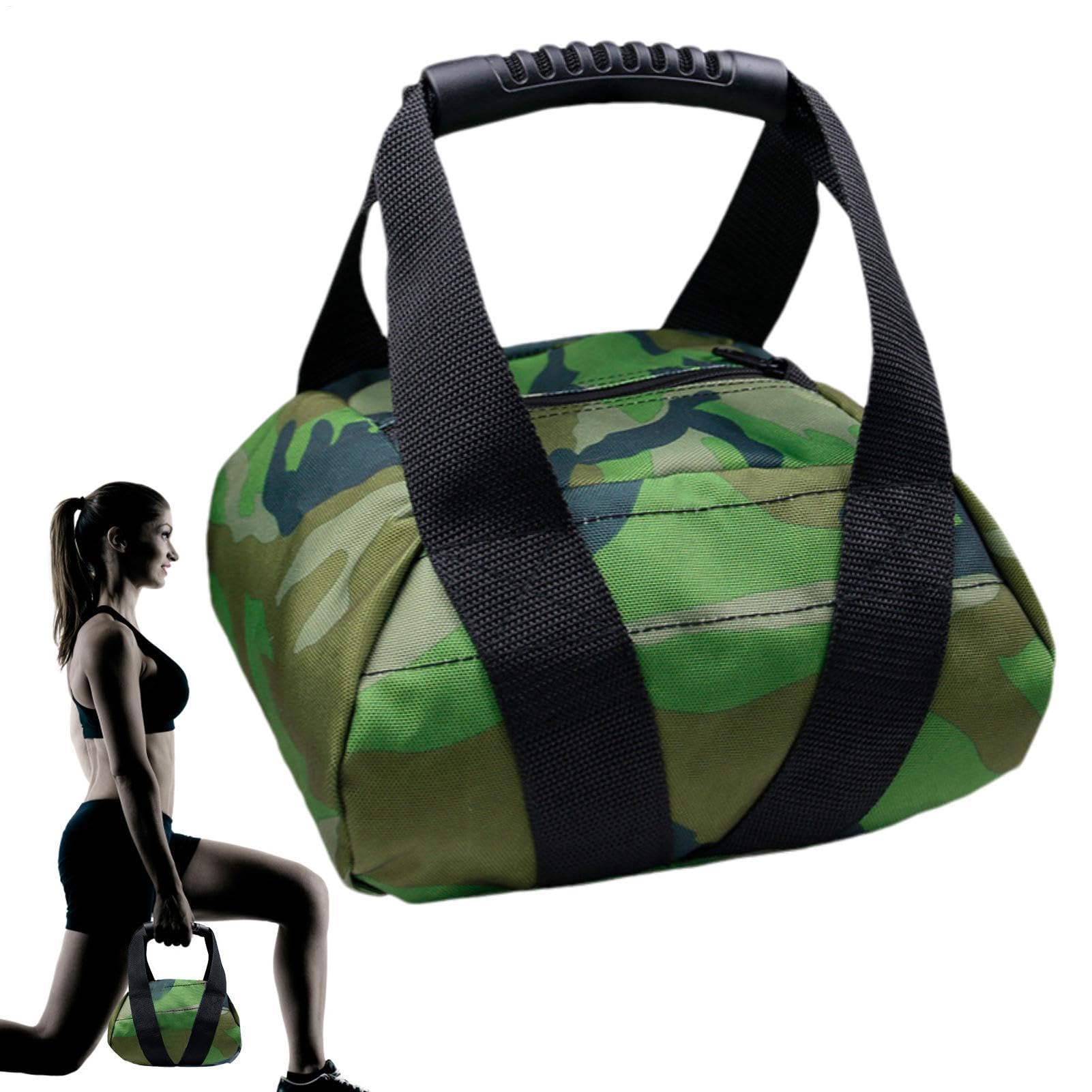 Strength Power - Bolsa de portátil para fitness, cómoda bolsa de suave con mancuernas | Bolsa de suave Oxford ajustable para levantamiento de pesas para entrenamiento en casa,