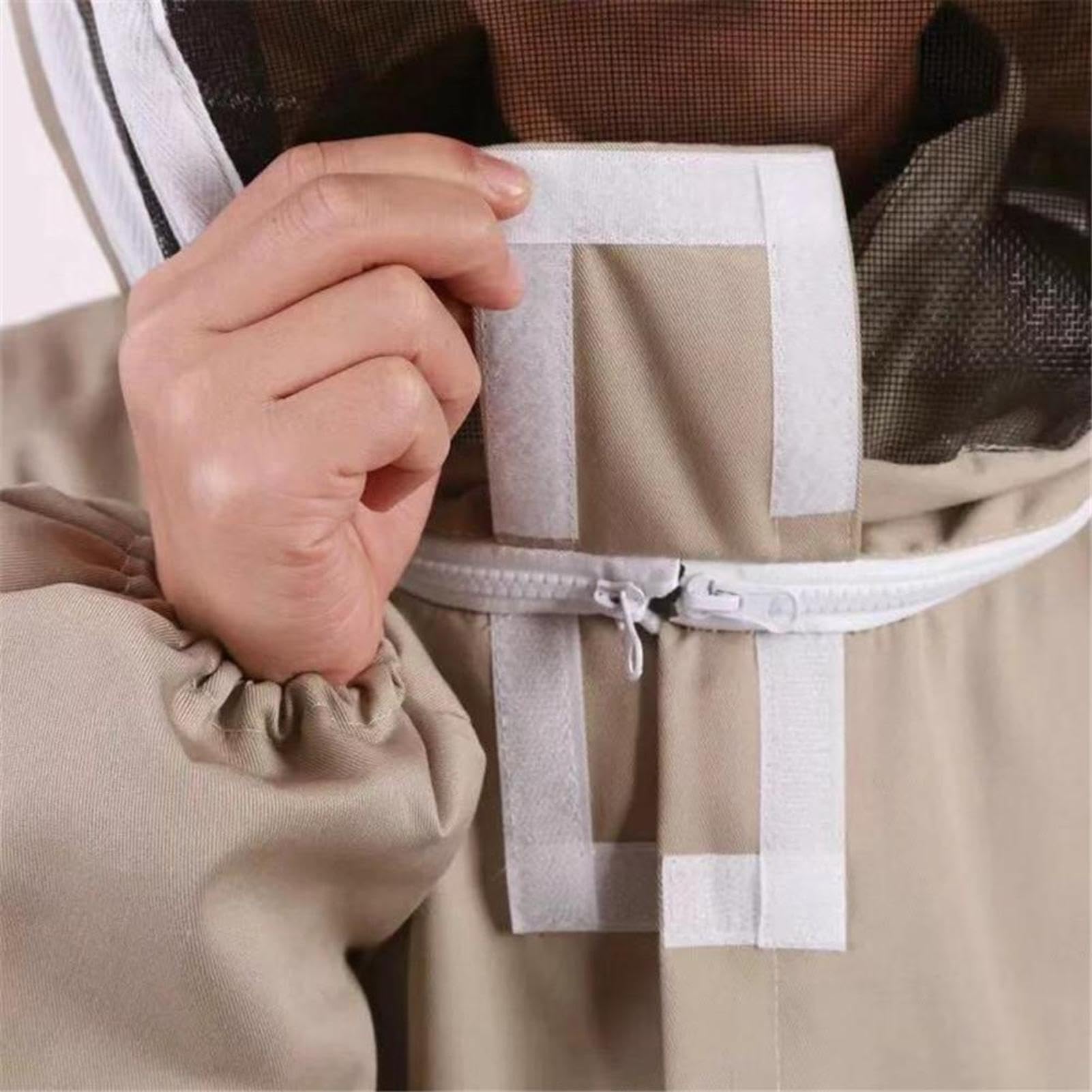 Tuta Protezione Per Apicoltura - Tuta Da Apicoltore Completa Professionale Per Apicoltori Uomo E Donna | Abbigliamento Apicoltura Con Guanti & Vela Protezione