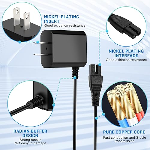 Miniatura 4 de Fesasn Cargador de aspiradora de piscina de 5 V de 2 pines compatible con Intex 28620E 28620EP aspiradora de natación de mano para limpieza sobre el