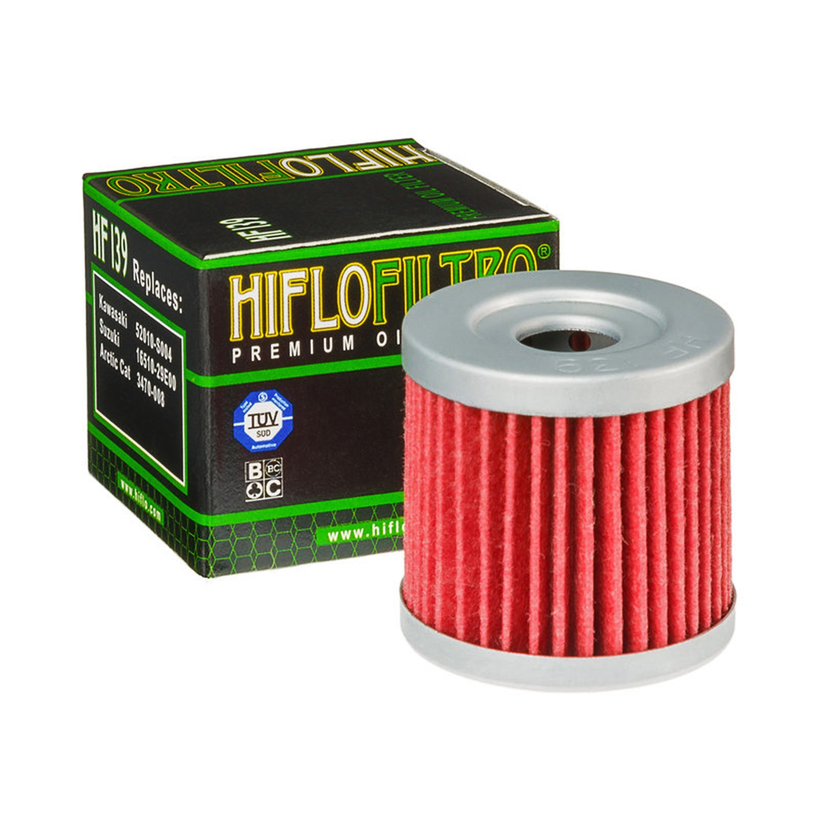Motul 10W-40 Öl + HiFlo Ölfilter für Suzuki QuadRacer 450 (LT-R), 06-12, AL41A - Ölwechselset inkl. Motoröl, Filter, Dichtring