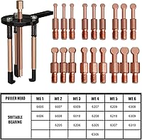 Vista 3 de Kit de extractor de rodamientos CWTRLPC 36en1, juego de separador de rodamientos, herramienta de extracción de rodamientos, extractor de engranajes