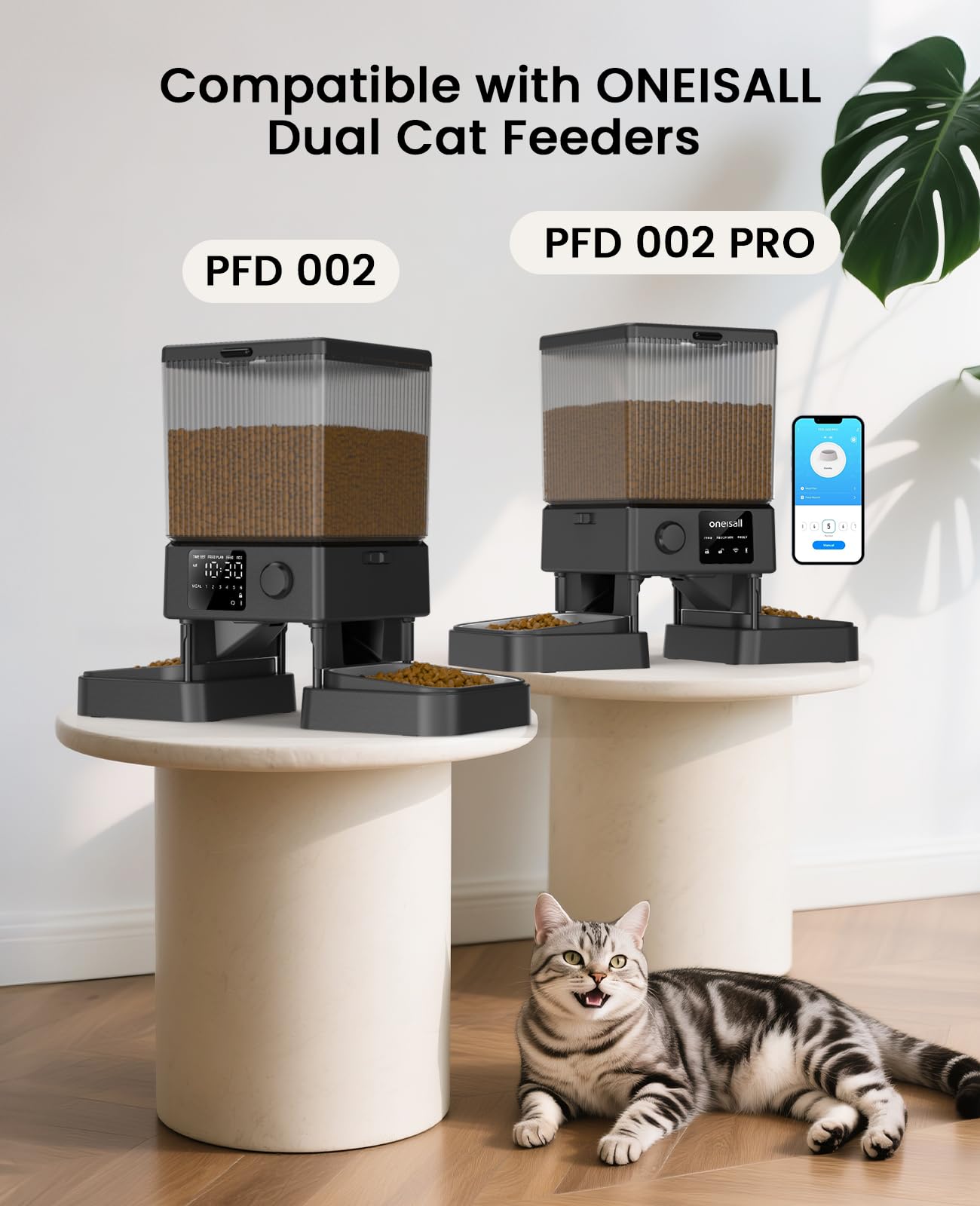 oneisall 6 confezioni di sacchetti essiccanti per alimenti per animali domestici per mangiatoie automatiche per cani e gatti, mantengono il cibo asciutto e fresco