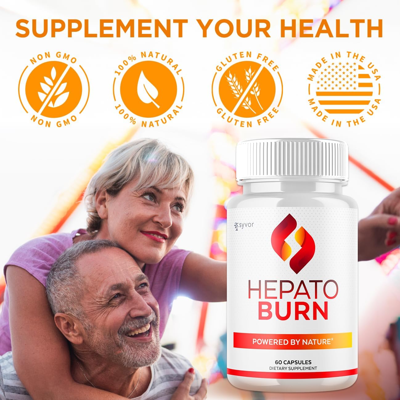 Hepato Burn Capsules, Official Hepato Burn Pills with All Natural Premium Ingredients, Hepatoburn Energy and Fitness Vitamin Supplement, Hepatoburn Healthy Lifestyle Powered by Nature (60 Capsules) - Image 6