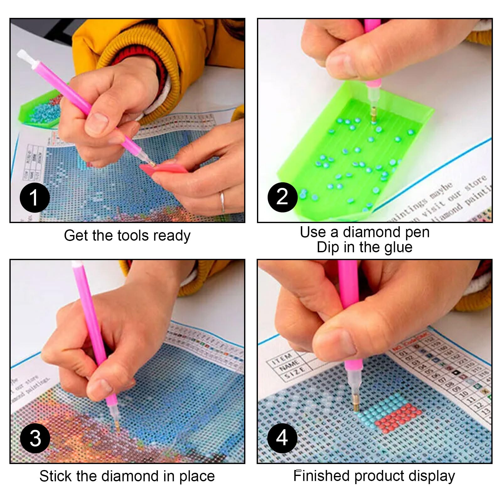 DIY 5D Leeuw Diamond Art Kits Volwassenen, Diamant Schilderij Vlinder Dimond Art Volwassen Craft Kits, Vierkante Volledige Boor Diamant Art Schilderij, Edelsteen Art Mozaïek Kits voor Volwassenen voor