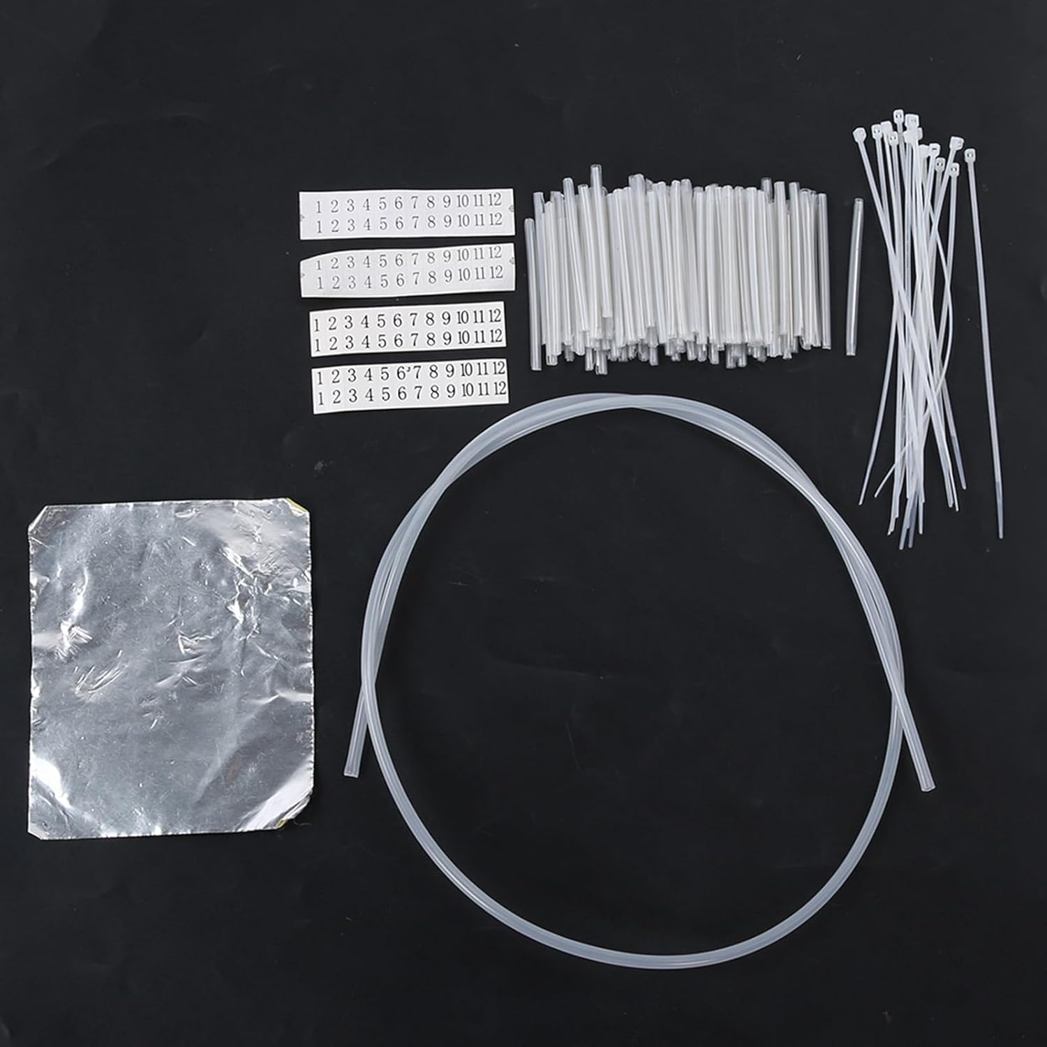 Fiber Optic Splice Enclosure 96 Core Black Reinforced Plastic Large Capacity Adjustable Storage Box 16.54x5.51x5.51 Inch