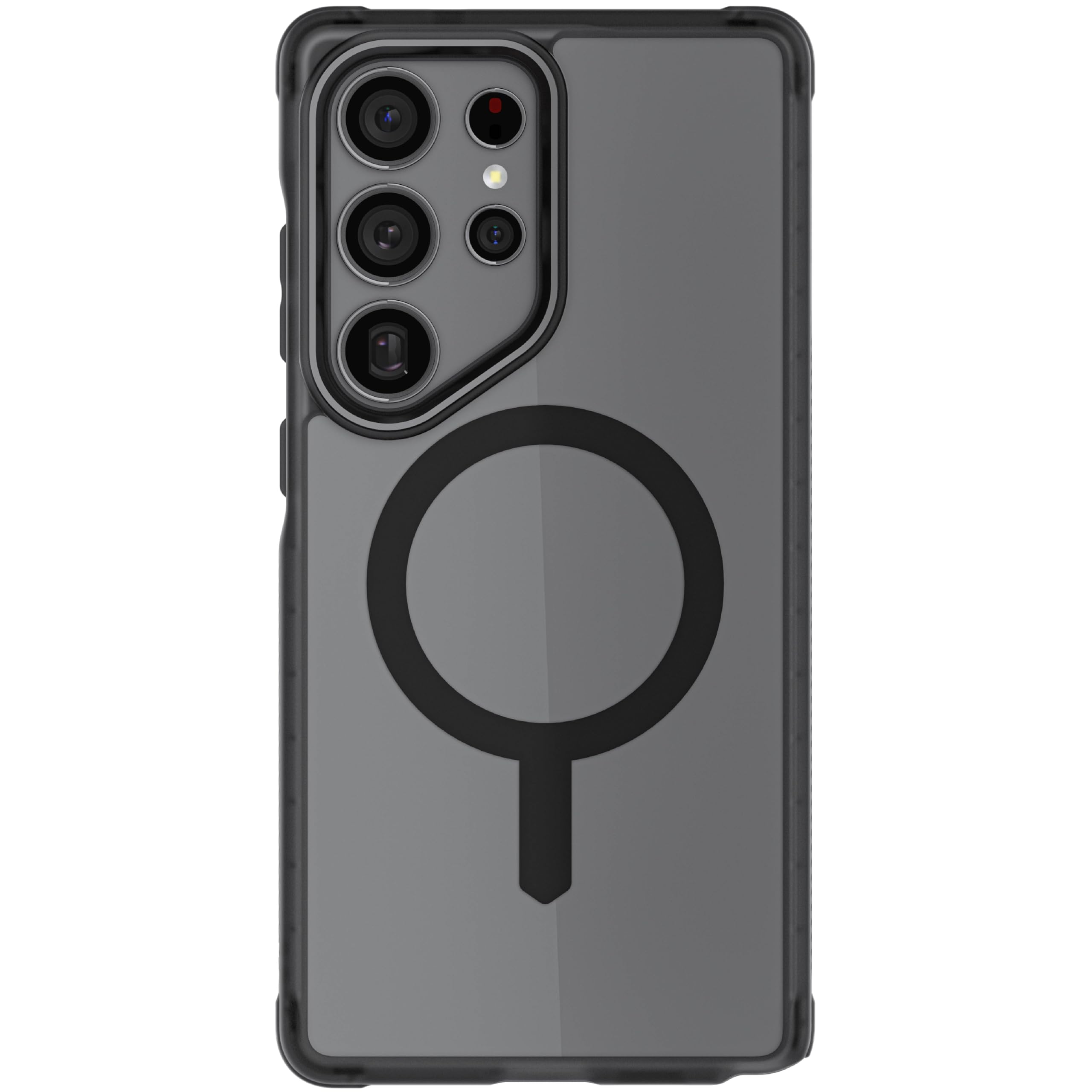 Ghostek® Direct Ghostek Covert S25 Ultra MagSafe Case Clear with Magnetic Ring, Slim Thin Military Grade Shockproof Phone Cover Compatible with 2025 Samsung Galaxy S25Ultra (6.9") (Smoke Matte)