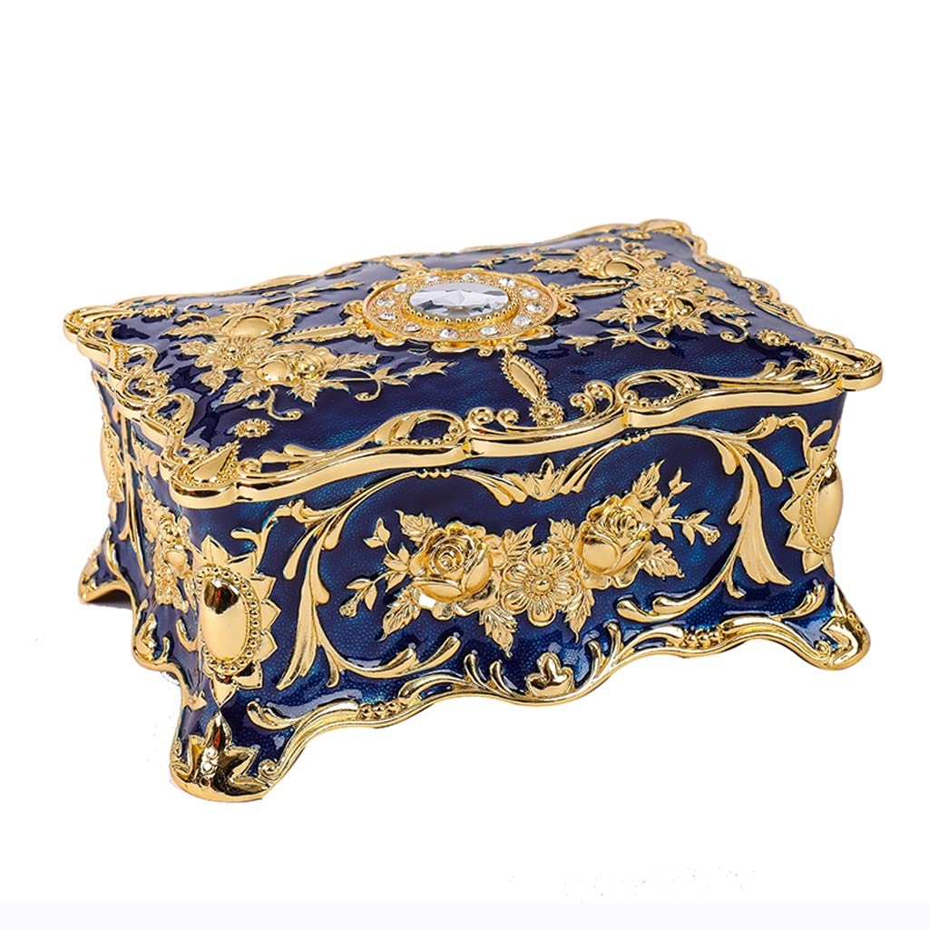 Schmucketui, Schmuckschatulle, Schmuckdisplay, Aufbewahrung, Metall-Schmuckschatulle, eleganter Schmuck-Organizer, Display-Aufbewahrung, Schmucketui, Ring-/Ohrring-Aufbewahrungsboxen, Geschenk für