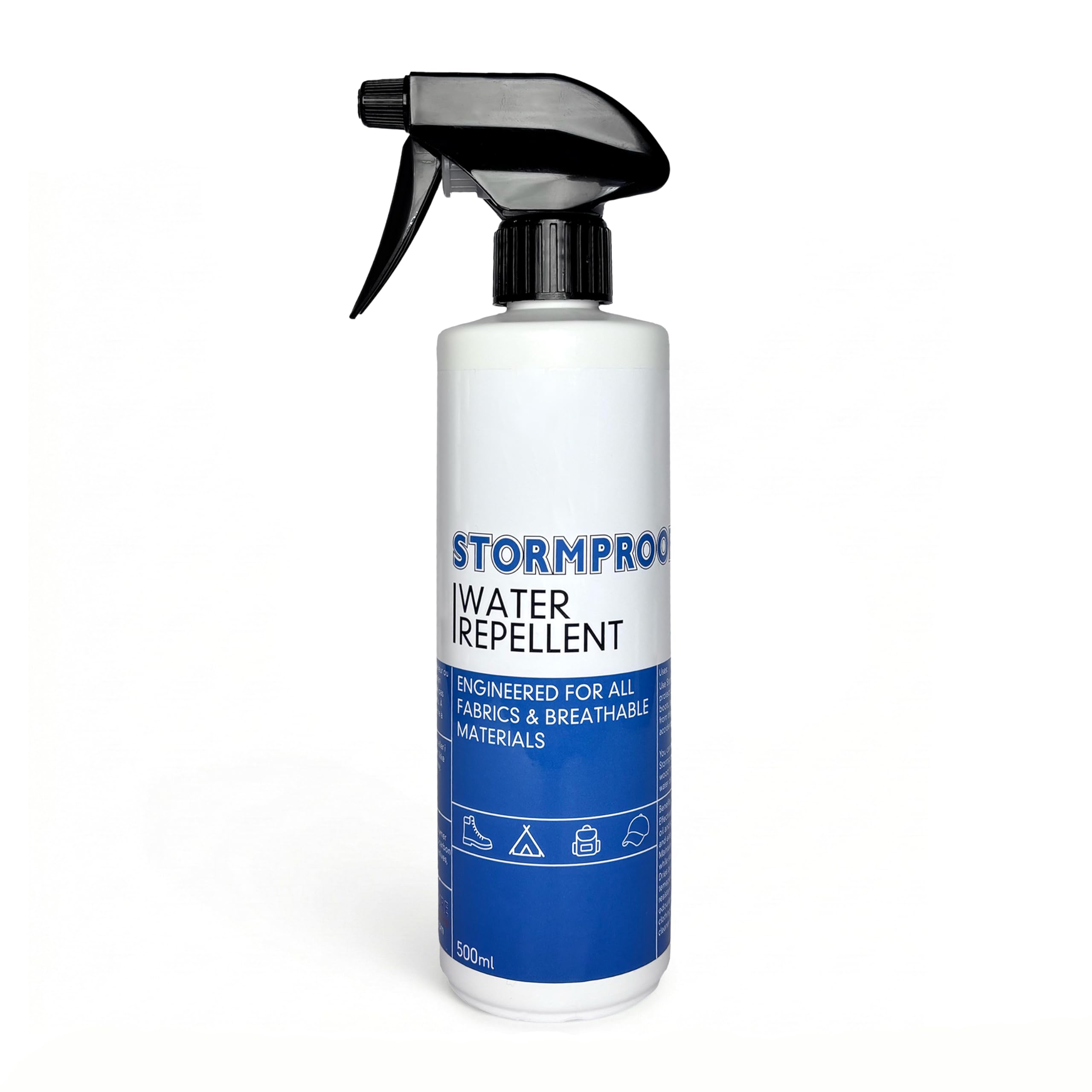Stormproof Durable Water Repellent Spray 500ml - Quickly and Easily Waterproof Your Outdoor Gear Retaining Breathability