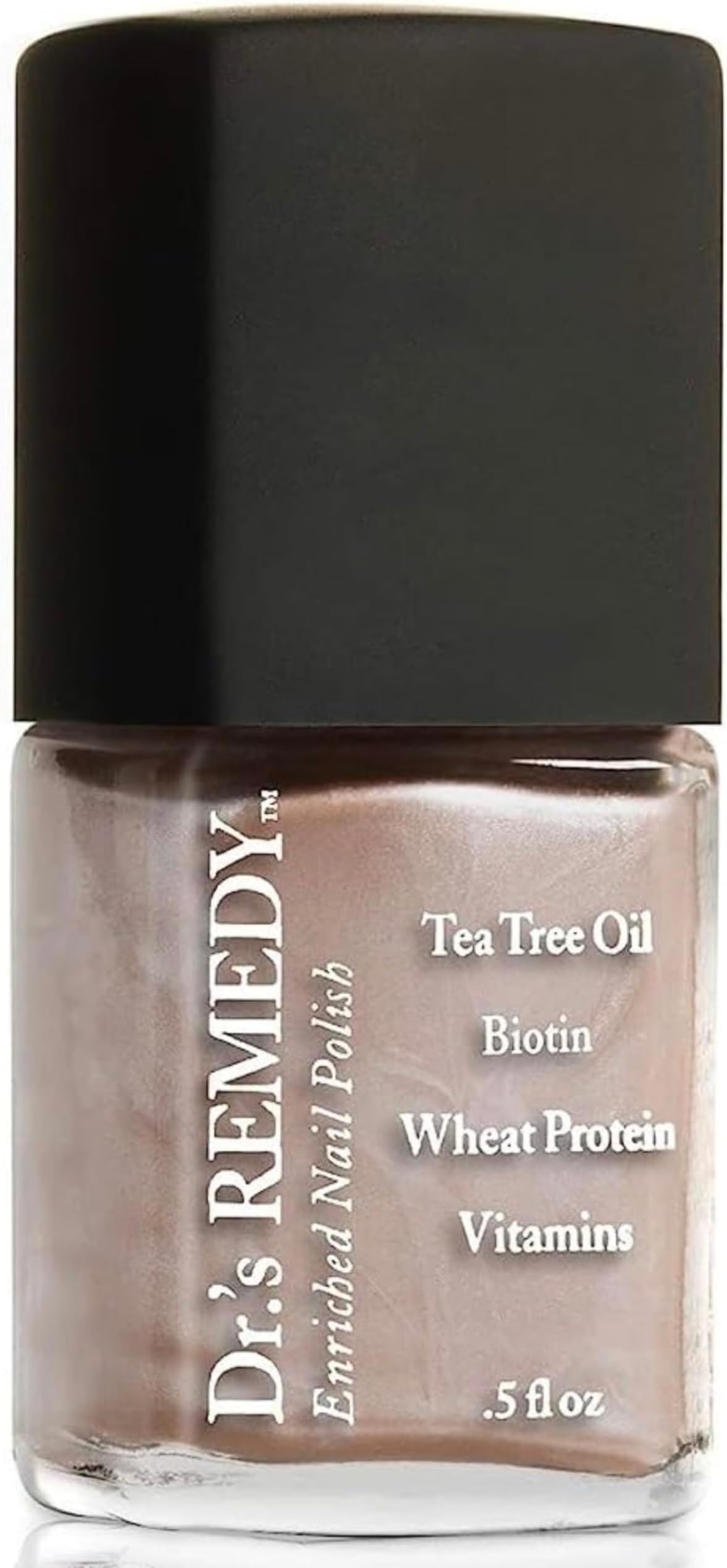 Dr.'s Remedy Enriched Nail Polish, Poised Pink Champagne, 0.5 Fl Oz