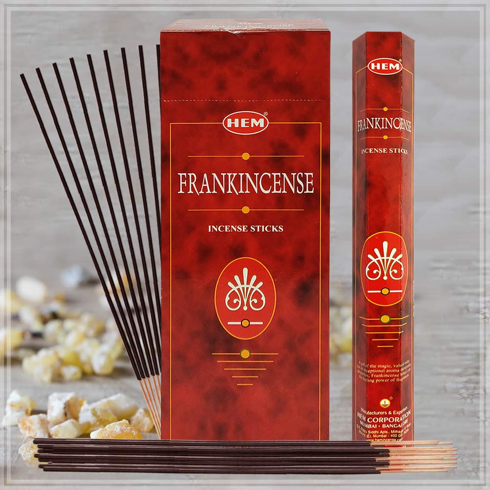 Set Incenso Palo Santo Hem Con Porta Incenso: Confezione 120 Bastoncini Aromatici Naturali, Per Relax E Meditazione