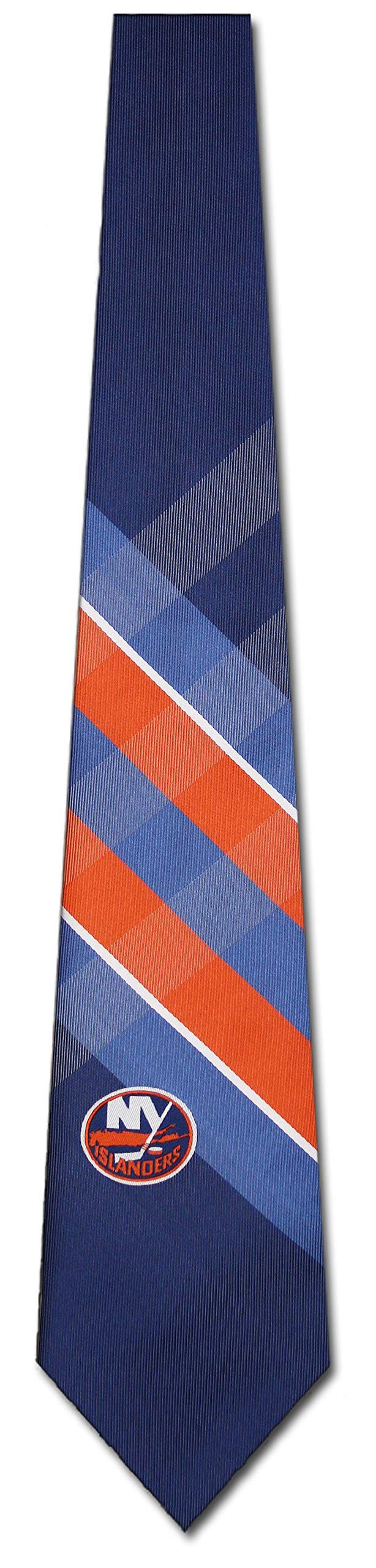 Islanders Grid Poly Necktie New York Ties