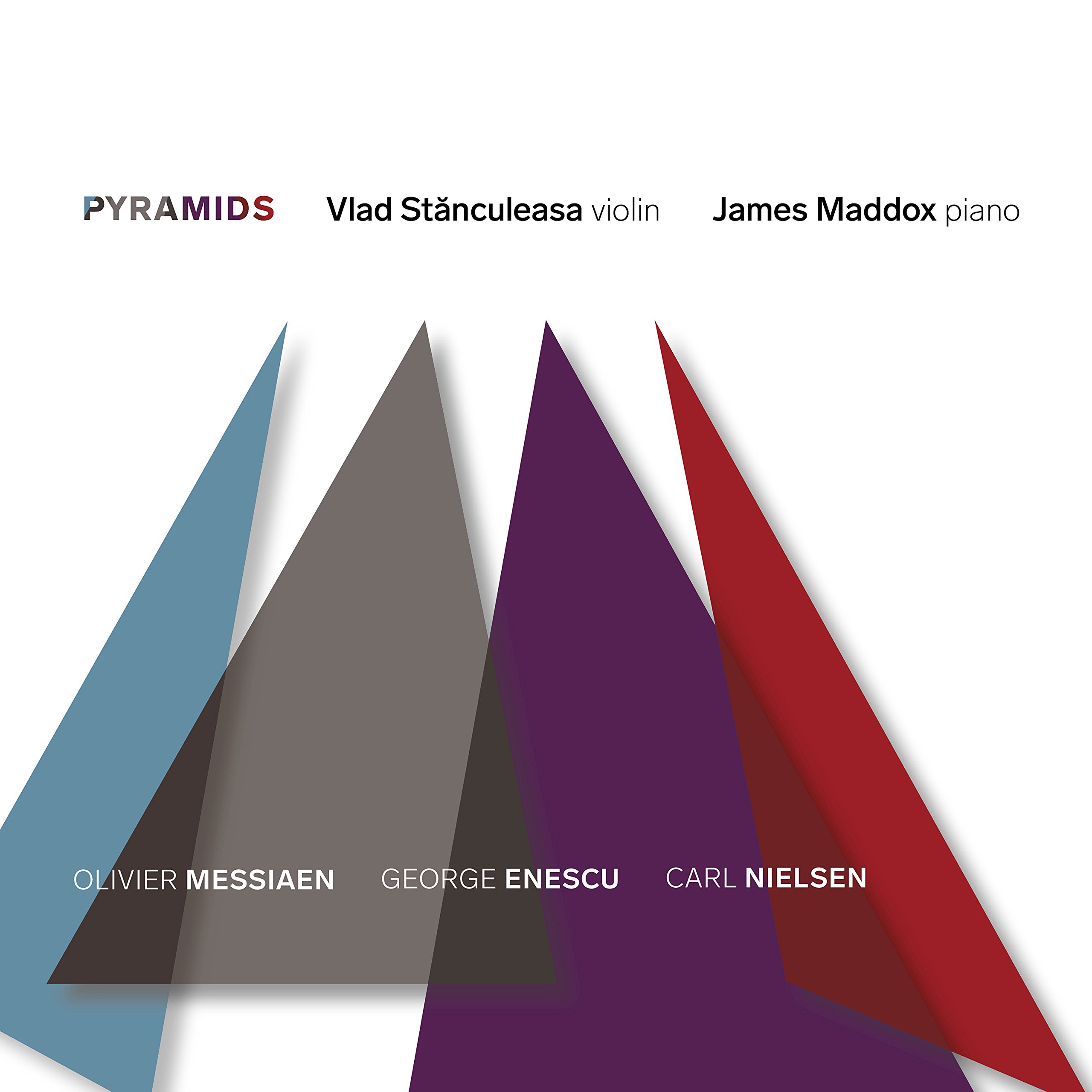 Pyramids - Music for Violin & Piano. James Maddox (piano)