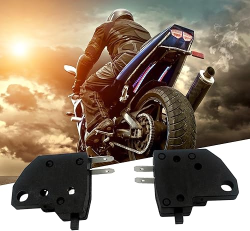 Miniatura 6 de 2 interruptores de luz de freno de automóvil, accesorios de freno de vehículos todoterreno de metal impermeables, accesorios universales de freno de