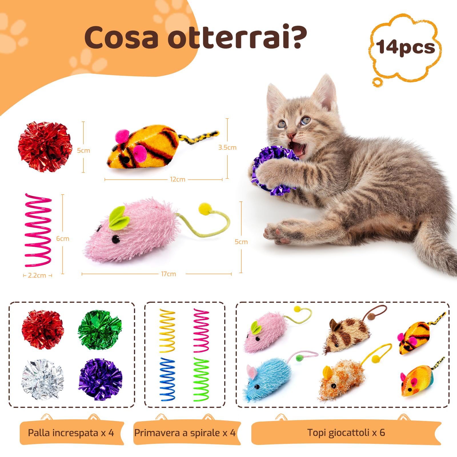 Giochi per gatti,Giocattoli Erba Gatta per Gatti,Sicuri e Divertenti,Forme Multiple
