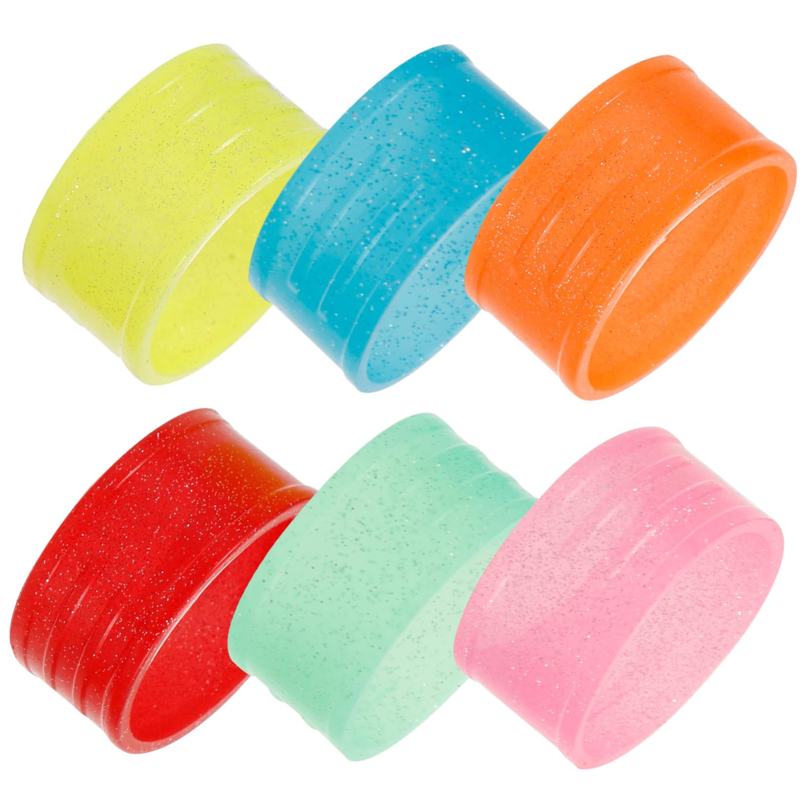 VICASKY Professional Tennis Racket Grip Bands 6pcs Set Non-skid Racket Grip Rings