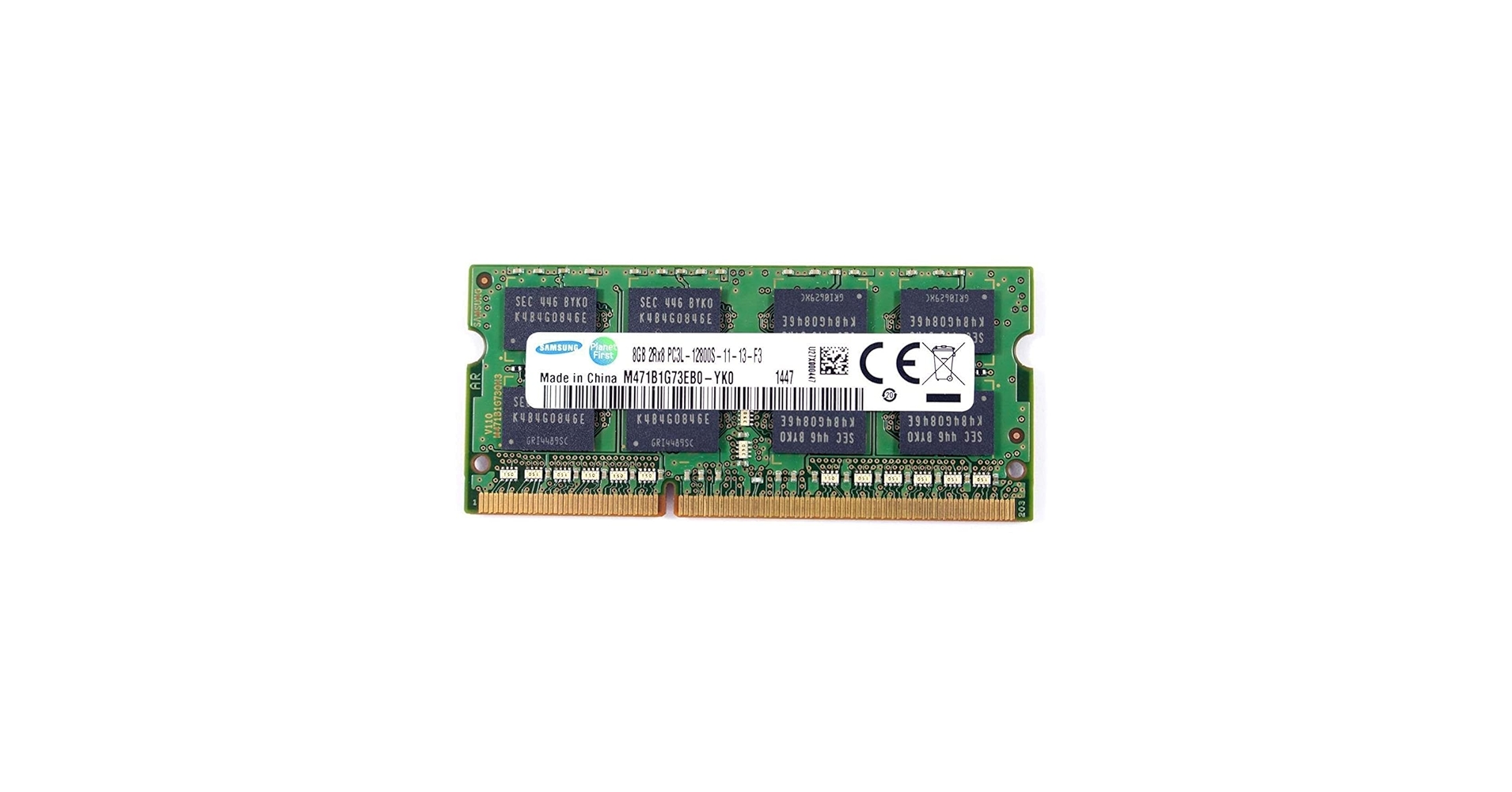 メモリー SAMSUNG 8GB 2Rx4 PC3L-12800R Samsung 8GB 2Rx8 PC3L-12800R DDR3 1600MHz 1.35V ECC REG