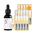 numbuzin No.5 Serum | Glutathione Vitamin Concentrated Serum 30ml Travel Set (+1ml*10ea) | Glutathione, Vitamin C, Tranexamic Acid | Hyperpigmentation, Acne Scars, Korean Skincare | 1.31 fl. oz.