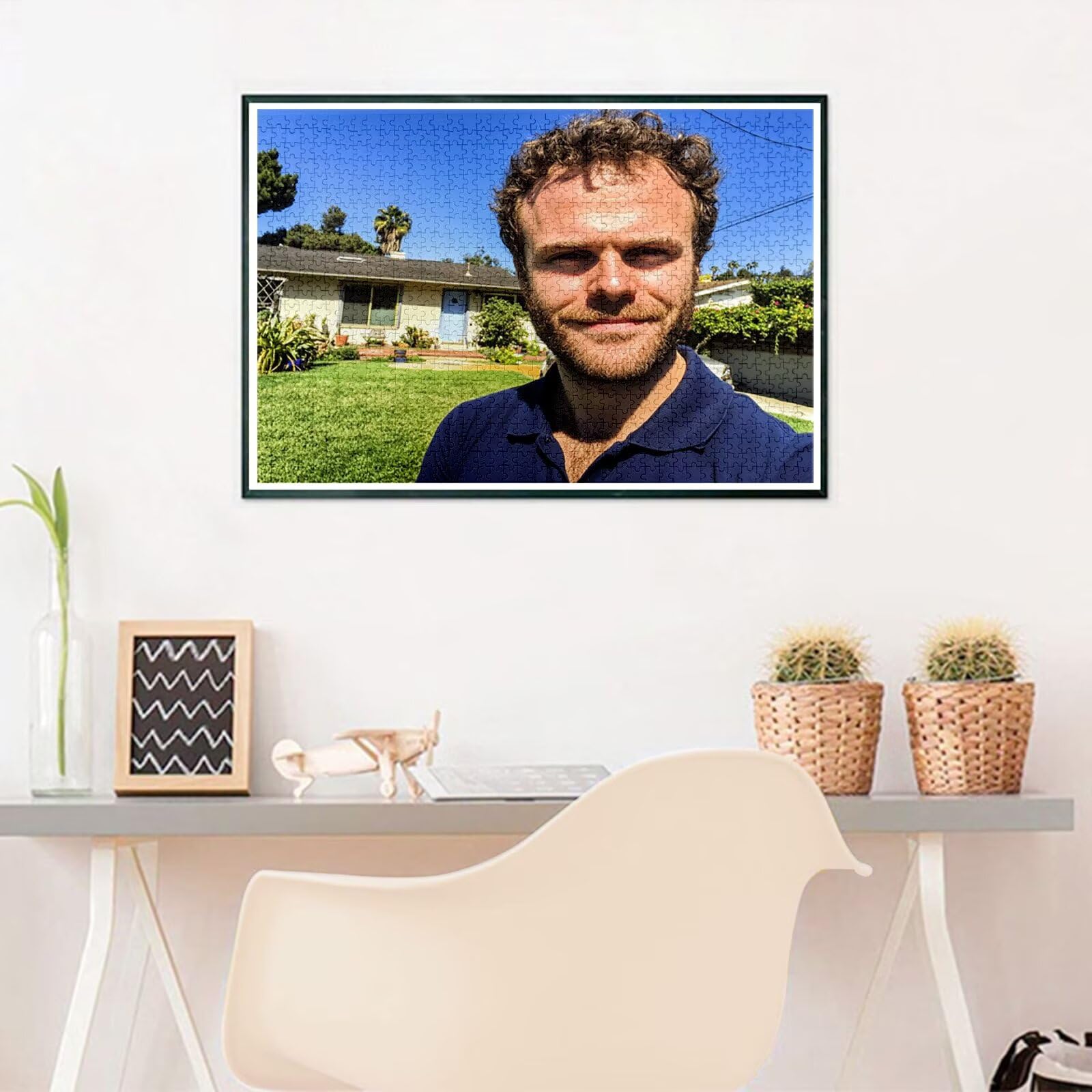 Puzzle Personalizzato con Foto e Testo 1500 Pezzi - Stampa in HD, W-2828