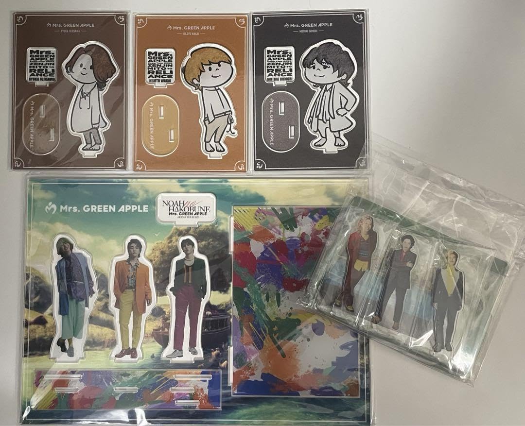 Amazon.co.jp: Mrs. GREEN APPLE アクリルスタンド3点セット : おもちゃ 
