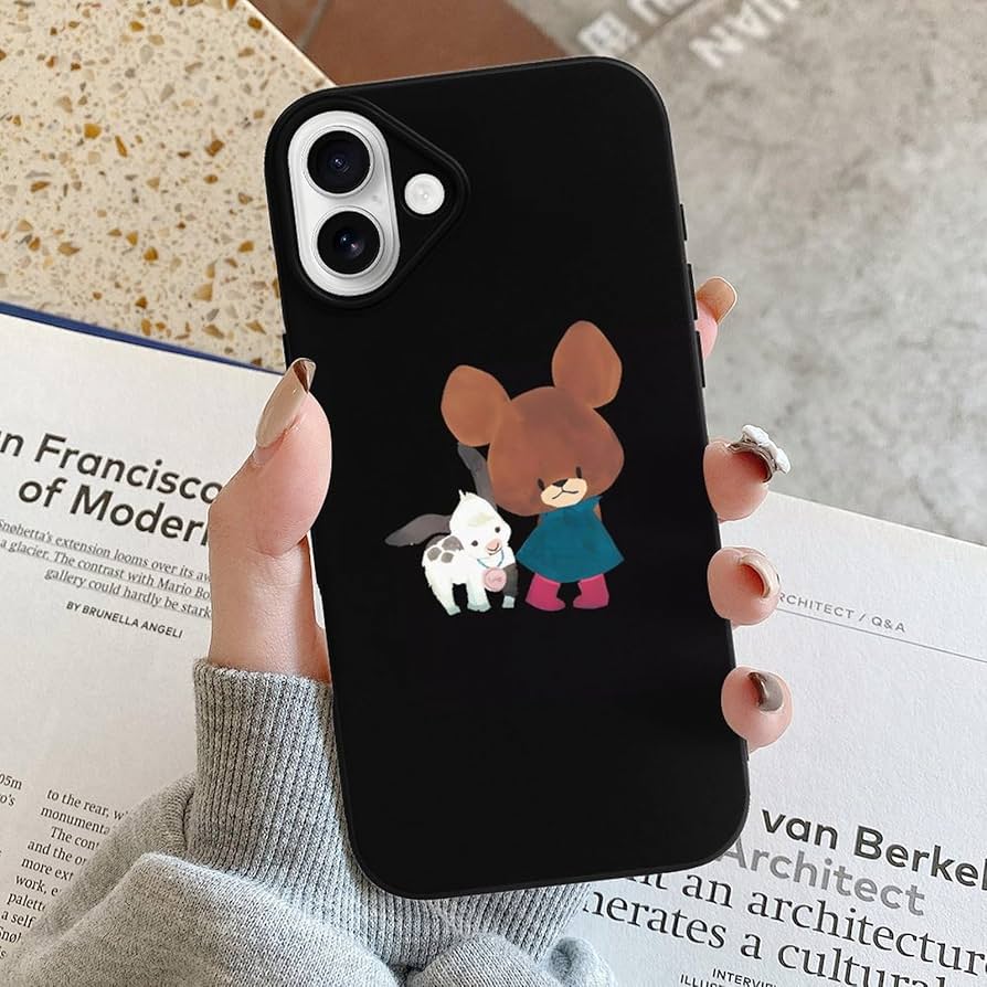 Amazon.co.jp: くまのがっこう iPhone 16 ケース 耐衝撃