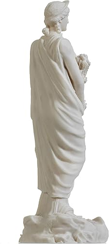 Miniatura 6 de BEAUTIFUL GREEK STATUES Demeter Goddess of the Harvest and Agriculture - Estatua de alabastro de 8.6 pulgadas