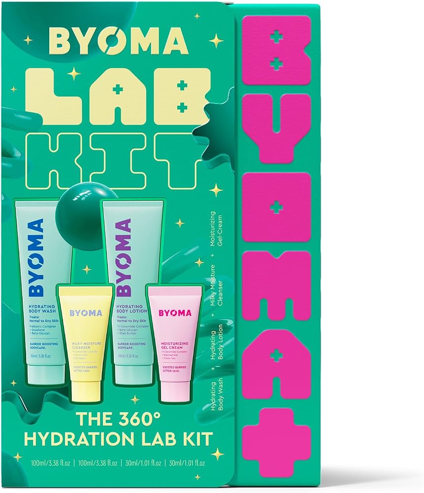 BYOMA 360° Hydration Lab Kit, Skincare & Body Care Set, Travel Size — 사진 1
