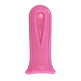 Lodge Silicone Deluxe Hot Handle Holder - Dishwasher Safe Hot Handle Holder Designed for Lodge Cast Iron Skillets - Reusable Heat Protection Up to 500° - Roller-Disco Pink