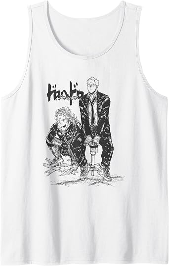 Shin and NOI Logo Sketch Manga Tank Top