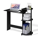 Furinno 14098R1EX/BK Easy Assembly Computer Desk, Espresso