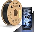 Creality Hyper PETG Filament, Black Filament 1.75mm Hyper PETG 1kg, 3D Printer PETG Filament Dimensional Accuracy +/- 0.03mm, 3D Printing Materials for Most 3D Printers