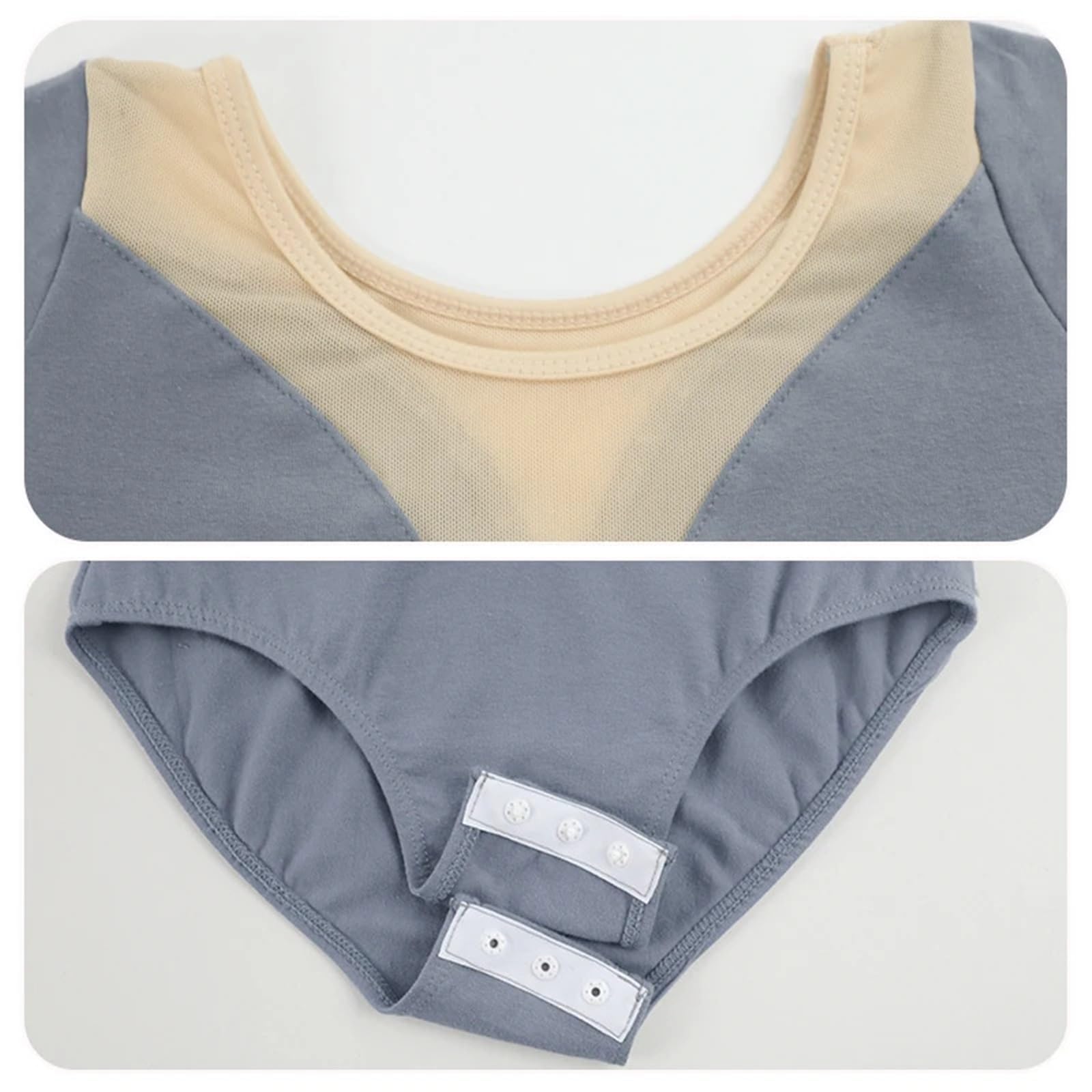 Schwarzer Trikotanzug für Mädchen Schwarzer Turnanzug for Mädchen, Ballettanzug for Teenager, Netzstoff, Gymnastikanzug, Ballett-Tanz-Body, schwarz, kurzärmelig, Ballettkostüme