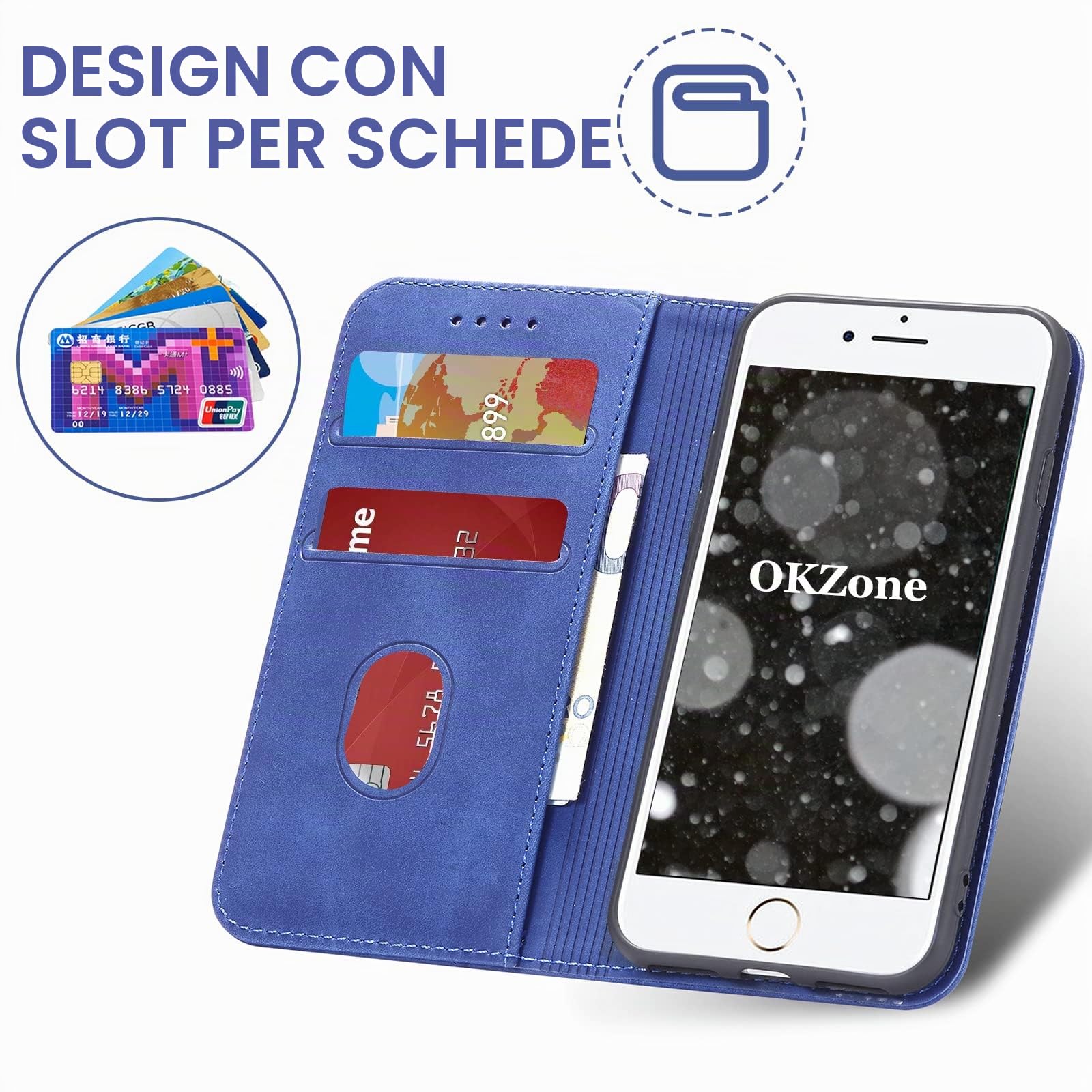 JETech Cover per iPhone 6s Plus/6 Plus, Anti-Ingiallimento, Trasparente | Protezione Antiurto, Retro in PC Rigido Antigraffio, Custodia Bumper TPU Trasparente Resistente