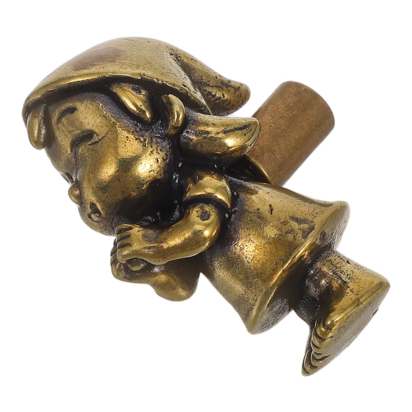 IWOWHERO Multipurpose Kids' Cabinet Knobs Brass Pulls for Dresser Doors Decorative Hardware for Nursery