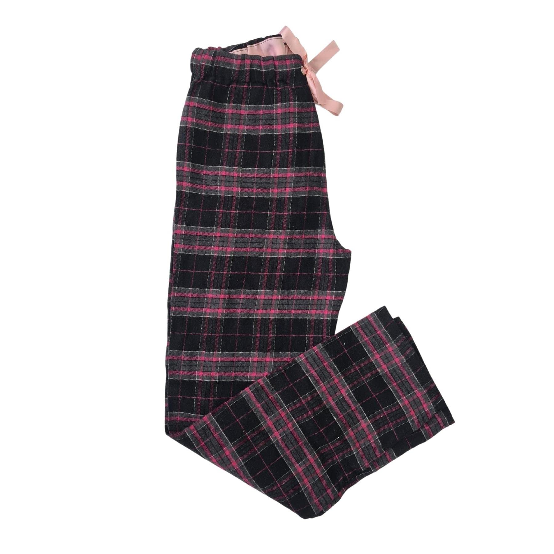 Style It Up Ladies Flannel Woven Lounge Pants Womens Pyjama Sleep Bottoms Lightweight Nigh...
