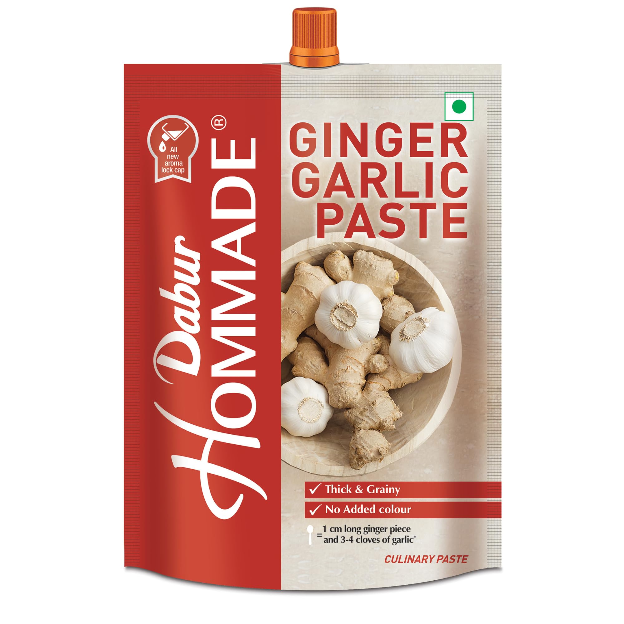 Dabur Hommade Ginger Garlic Paste, 200g