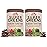 COUNTRY FARMS Super Greens Chocolate Flavor, 50 Organic Super Foods, USDA Organic Drink Mix, Fruits, Vegetables, Super Greens, Mushrooms & Probiotics, Supports Energy, 40 Servings, 10.6 Oz, 2 Pack