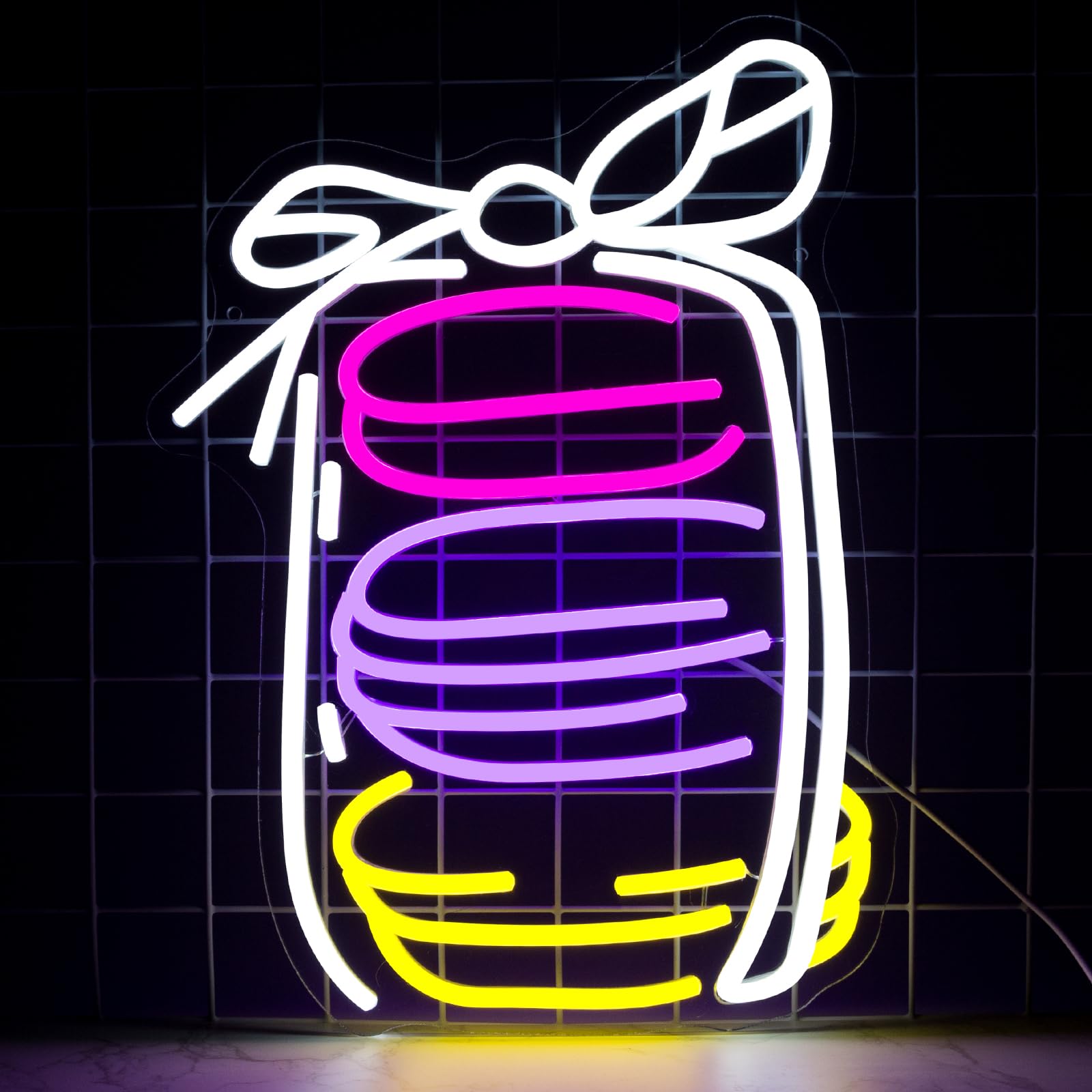 YSUIEC French Macarons Neon Sign
