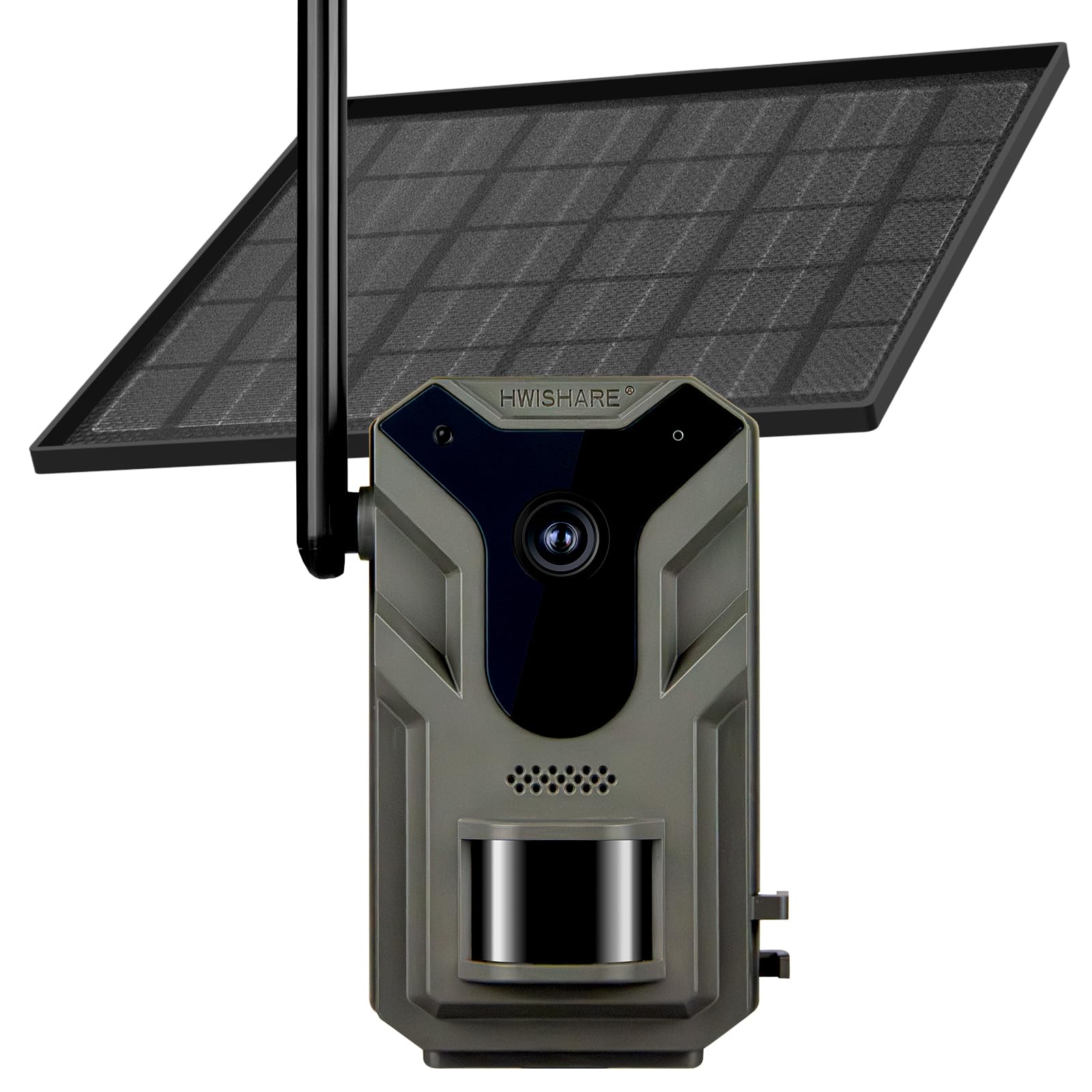 Cellular Trail Cameras 4G LTE, Live Streaming Game Camera with No Glow Night Vision Motion Activated Waterproof, Solar Trail Hunting Camera Built-in SIM Card for Wildlife Deer-picture-13
