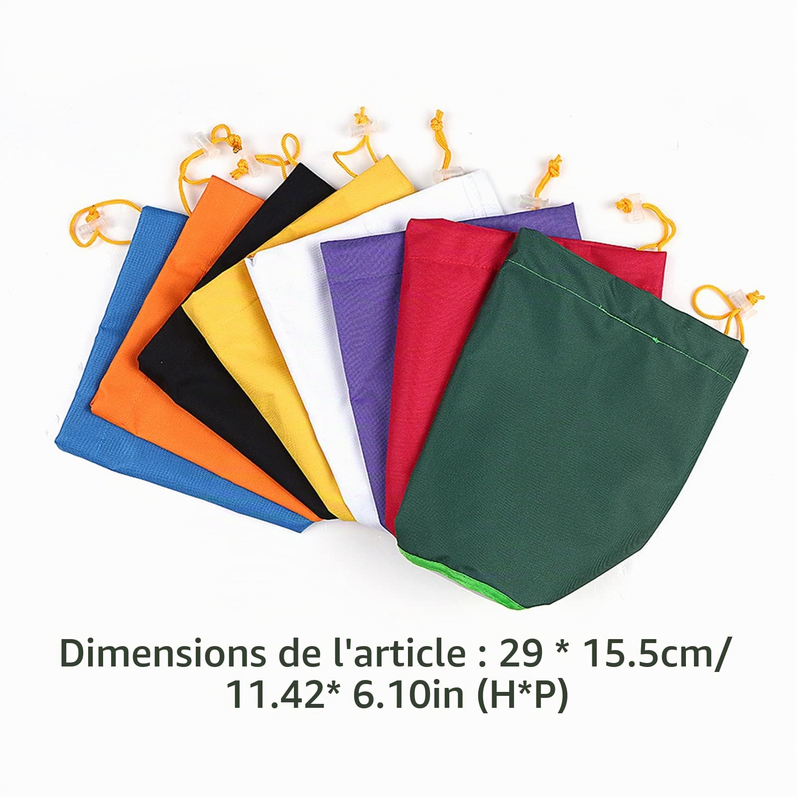 Sac Extraction Ice o lator, 8pcs Bubble Bag 1 Gallon,Sac filtrant,d'extracteur d'essence de Glace à Base de Plantes,Micron Bag Drawstring Bags