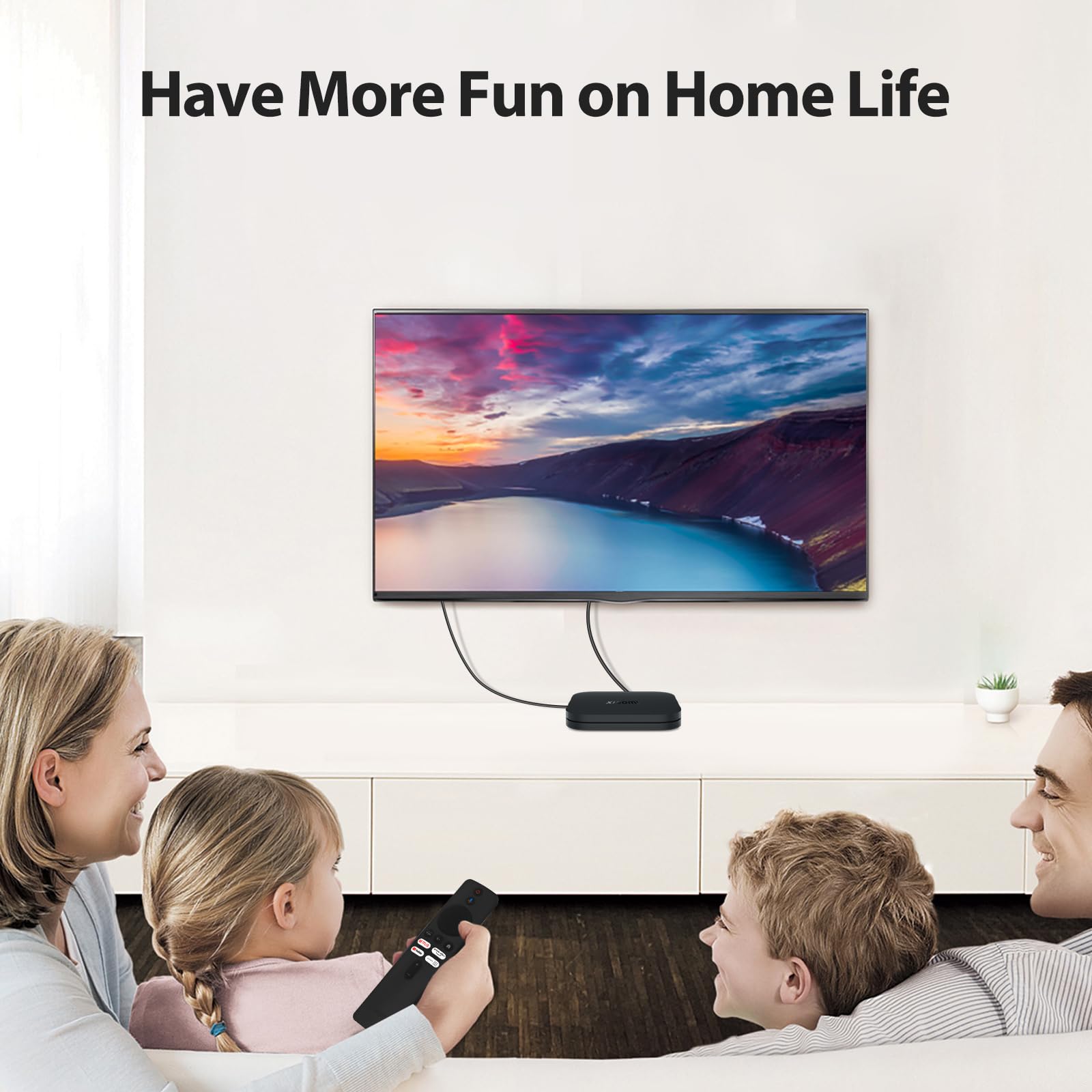 Xiaomi TV Box S 2nd Gen 4K Android Streaming Box | Chromecast & Bluetooth 5.2 | Dual Wi-FI | 2GB RAM+8GB ROM | Mijia Smart TV Box with IR Remote for 4K TVs Image du produit 6