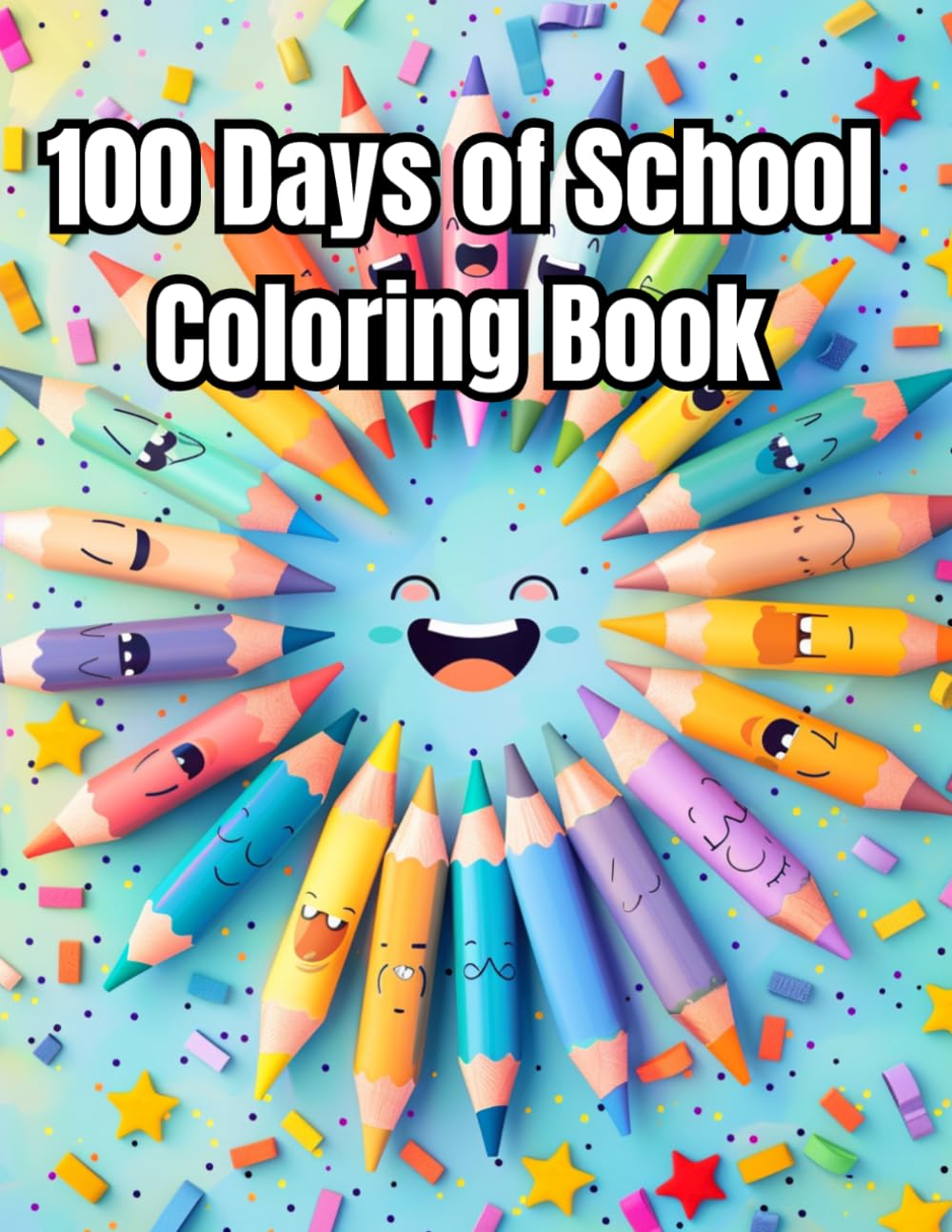 100 Days of School Coloring