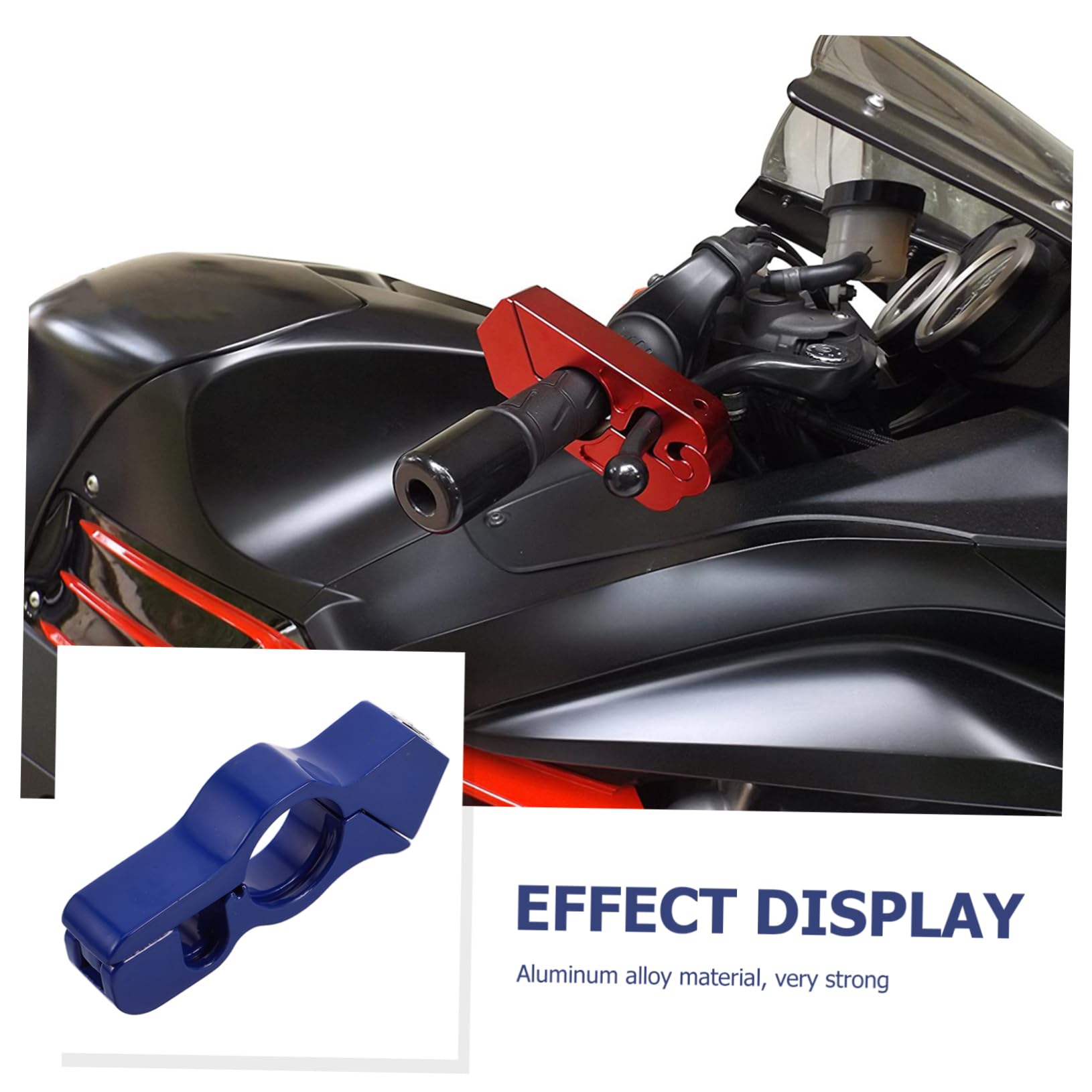 CHILDWEET Lucchetto di Sicurezza per Manubrio di Bicicletta Elettrica e Scooter, Lega di Alluminio, Blocco Acceleratore e Freno, Antifurto Facile da Usare