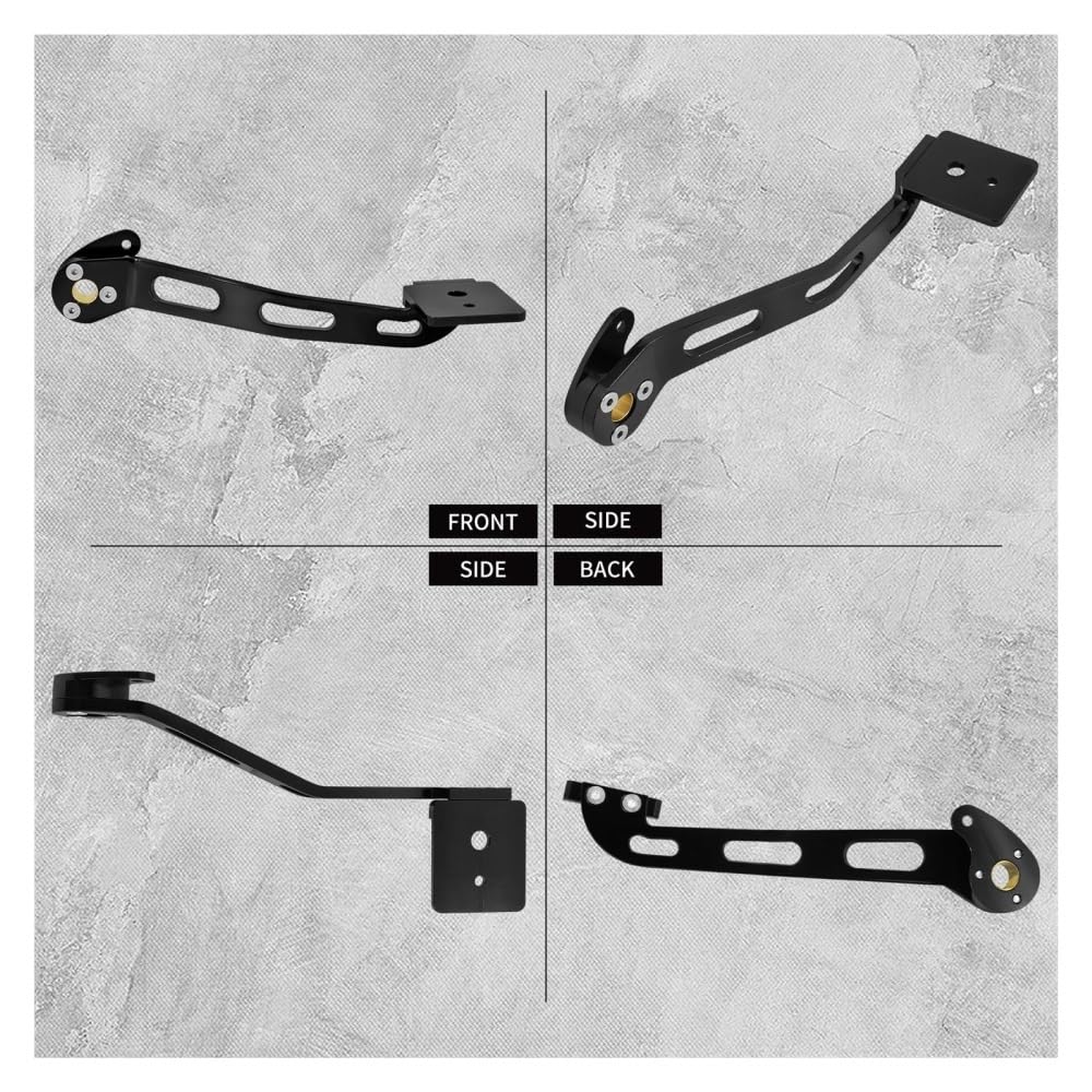 Moto Levier Changement Levier Levier Frein Pour Conducteur Moto Pédale Commande Au Pied Levier Vitesse Pour Softail Pour Fat Bob Pour Low Rider Standard FLSB FXDR 18-Up Levier Vitesses Shifter Pédale(
