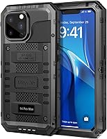 Vista 14 de Mitywah Funda impermeable compatible con iPhone 7 / iPhone 8, resistente y duradera, carcasa protectora de cuerpo completo, protección de pantalla