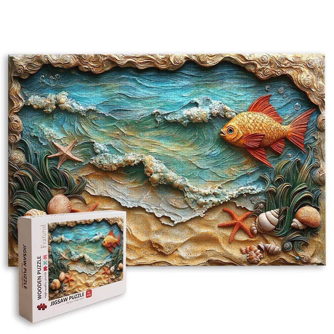 Puzzle 2000 Pezzi, Puzzle Oceano, Misura: 100x71cm, Regalo Donna/Uomo -8973